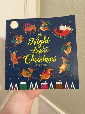 The Night Before Christmas - Paperback Book - MUST BE BUNDLED